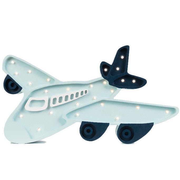 Little Lights US Little Lights Airplane Lamp - blueottertoys-sku-1356139