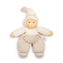 Nanchen Organic Cotton "Mopschen" Doll - cotton, wool, natural Dolls for open-ended play - Color: Natural
