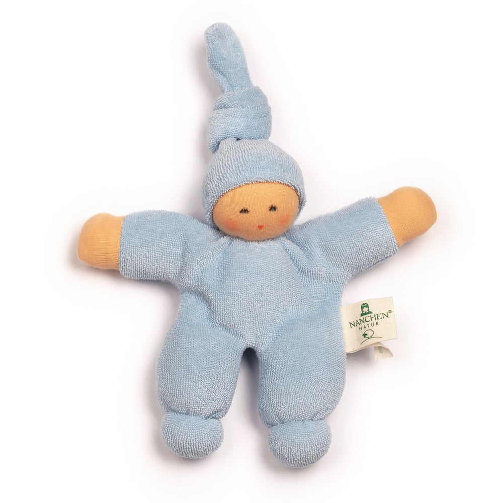 
                  
                    Nanchen Nanchen Small Organic Cotton Waldorf Doll "Pimpel" - blueottertoys-NC101404
                  
                