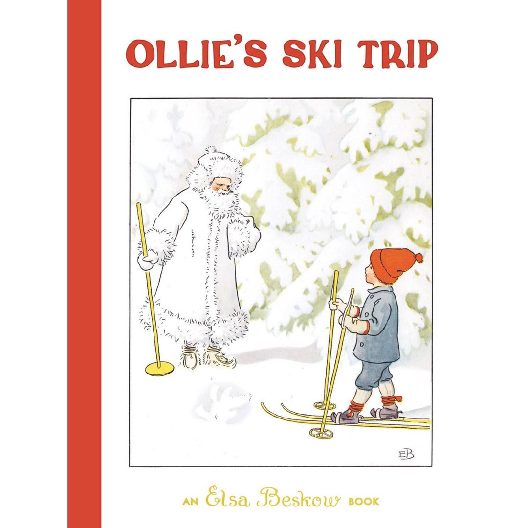 Ollie's Ski Trip - Mini - wood Book for open-ended play - Title: Default Title