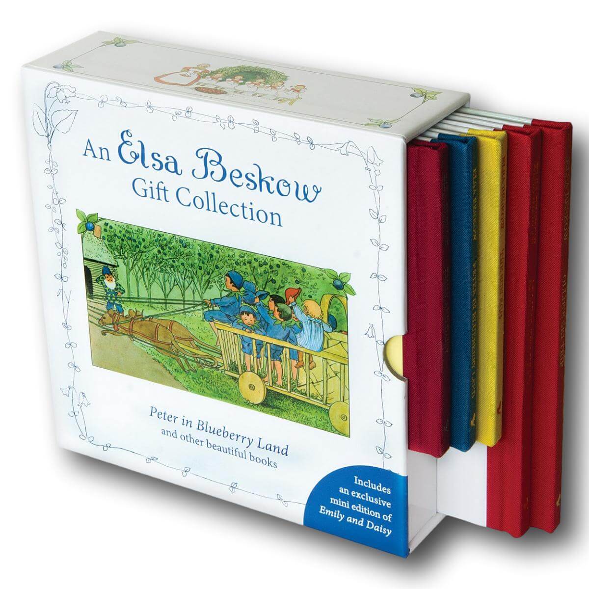 An Elsa Beskow Gift Collection: Peter in Blueberry Land and Other Beautiful Books - wood for open-ended play - Title: Defa...