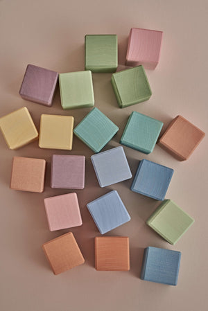 
                  
                    Raduga Grez Wooden Earth Cubes, Pastel
                  
                