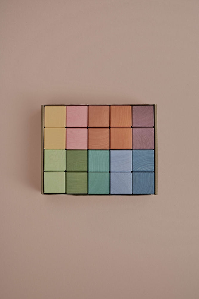 
                  
                    Raduga Grez Wooden Earth Cubes, Pastel
                  
                
