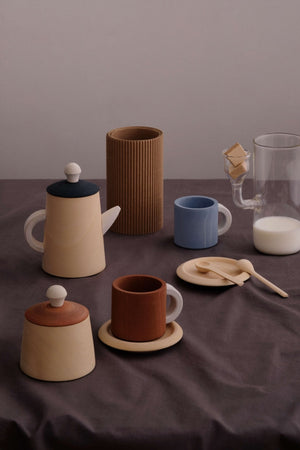 
                  
                    Raduga Grez Wooden Tea Set, Terra and Blue
                  
                
