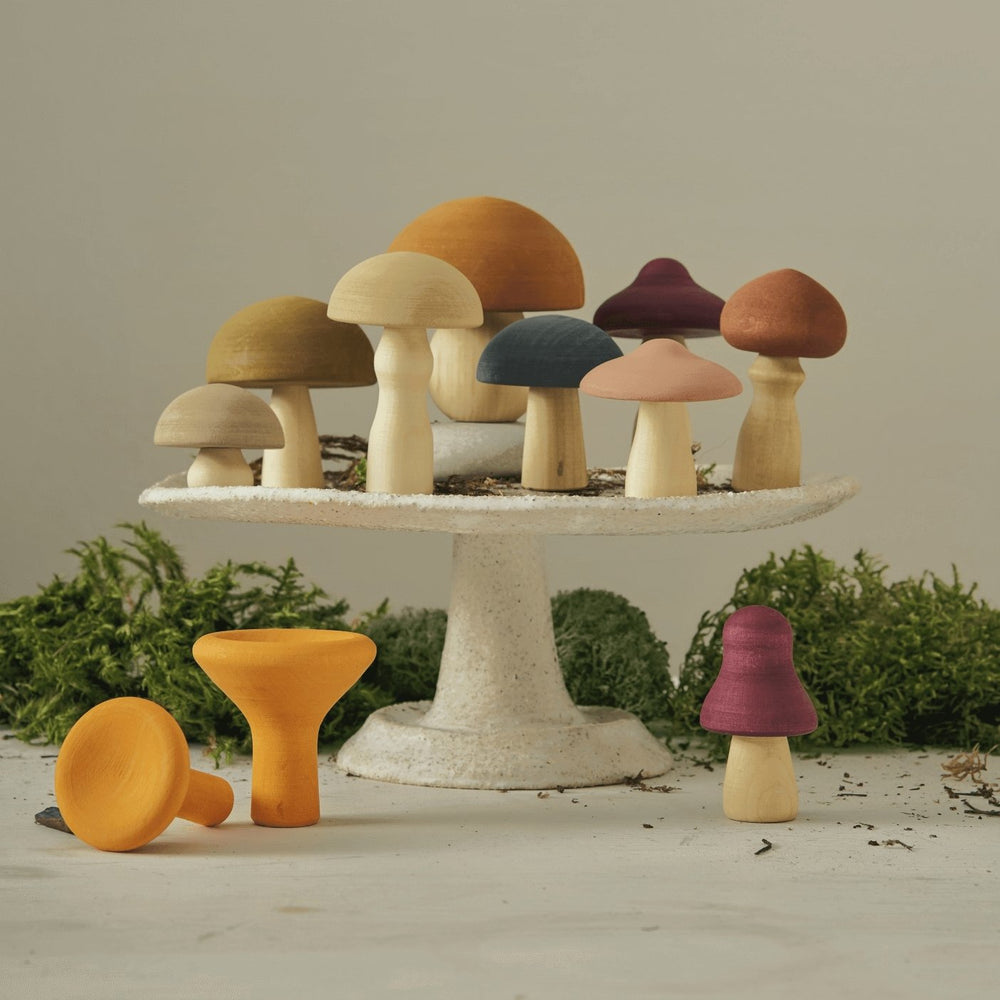 
                  
                    Raduga Grez Raduga Grez Wooden Mushrooms - blueottertoys-RG02012
                  
                