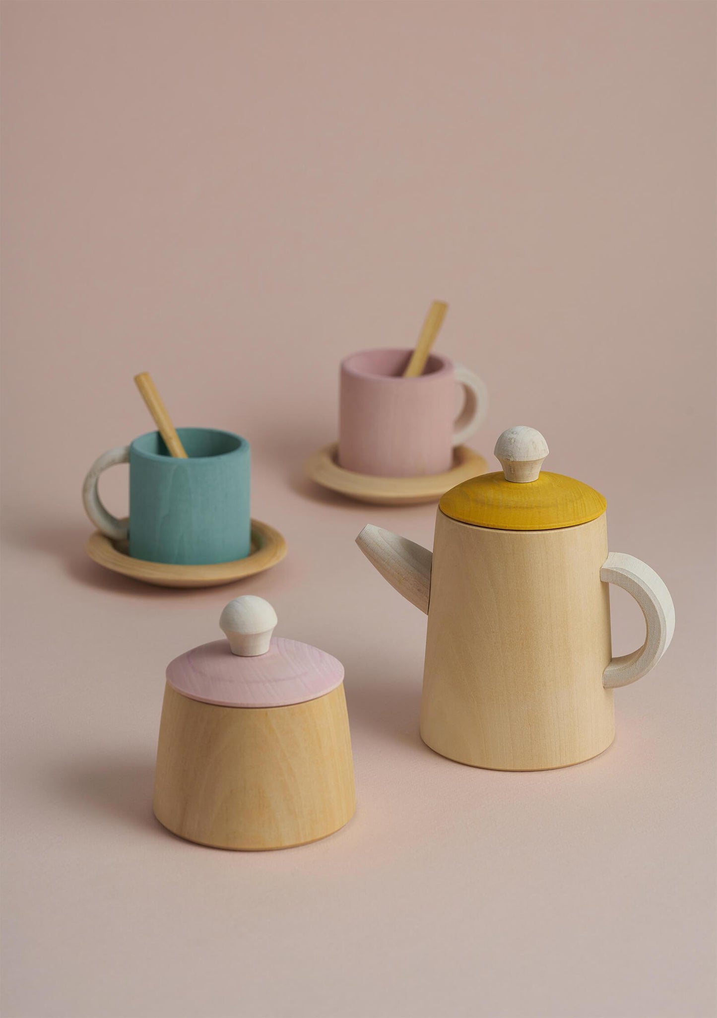 
                  
                    Raduga Grez Raduga Grez Wooden Tea Set, Mustard and Pink - blueottertoys-RG02005
                  
                