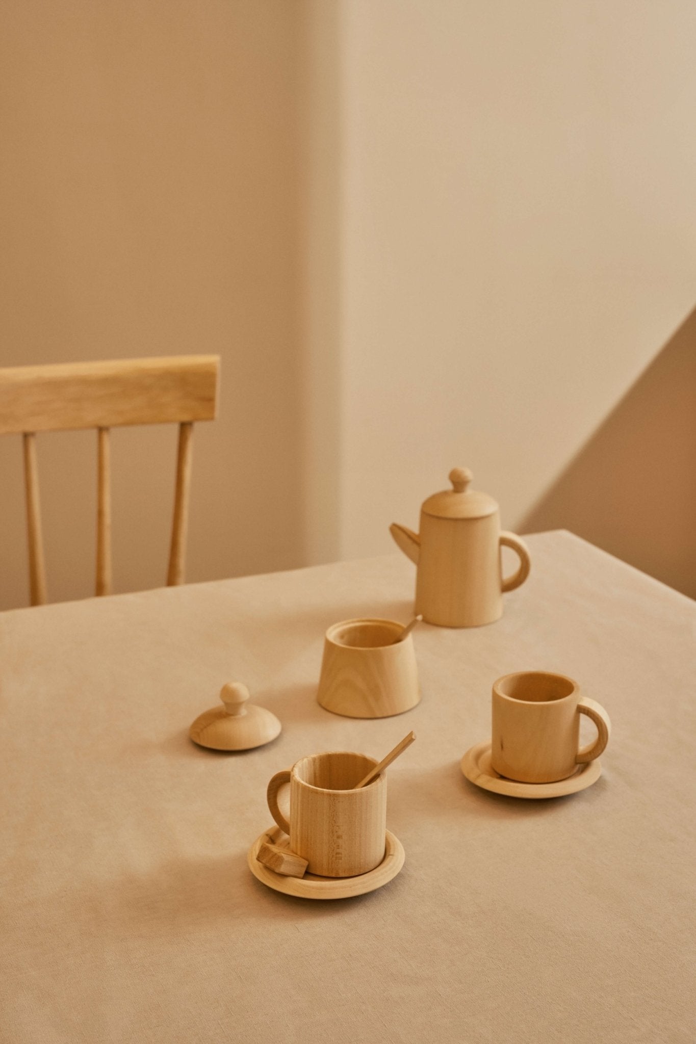 
                  
                    Raduga Grez Raduga Grez Wooden Tea Set, Natural - blueottertoys-RG02006
                  
                