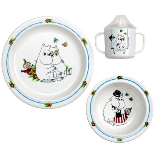 Moomin Moomin Dish Set - blueottertoys-RS6101