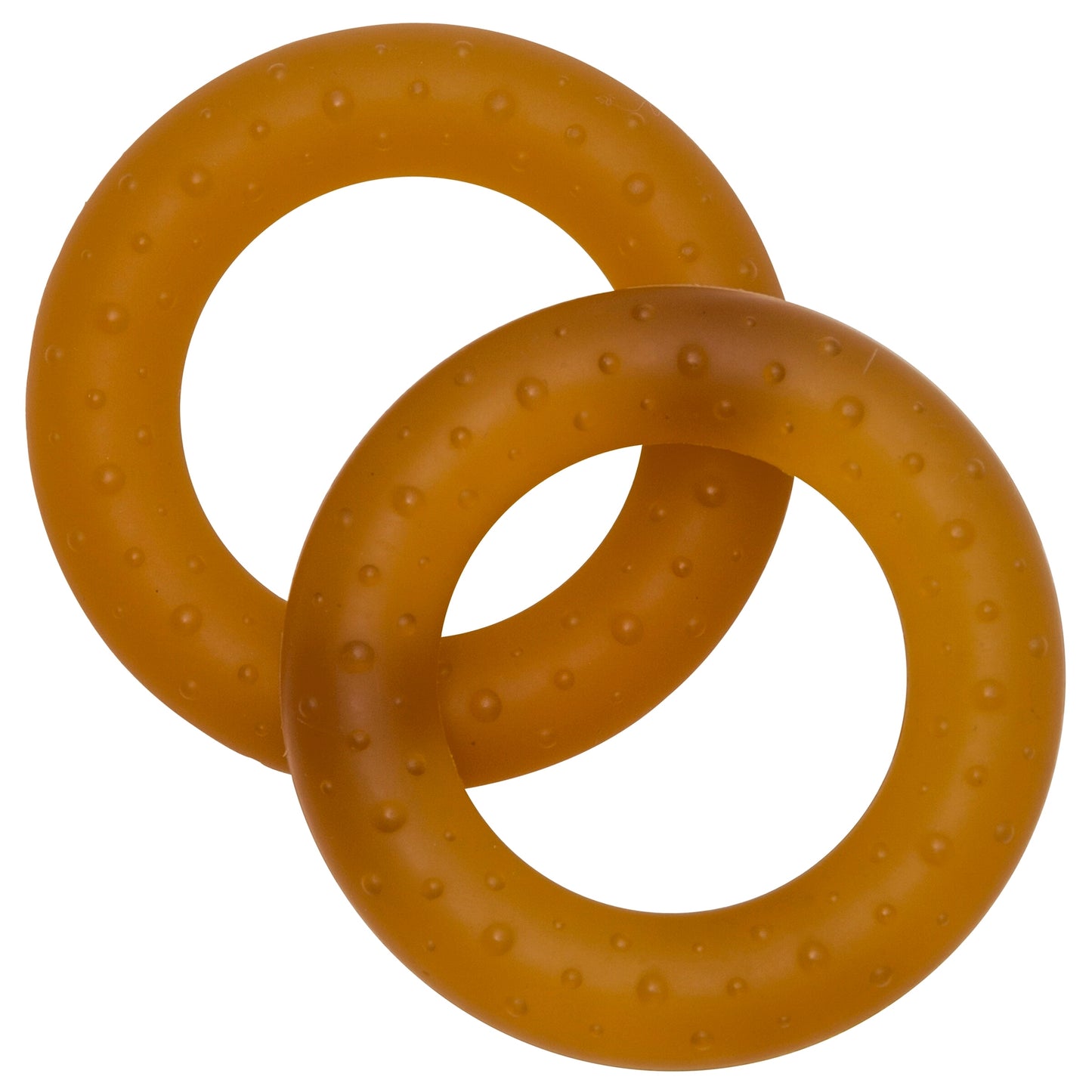Round Natural Rubber Teether (Set of 2) - natural, rubber Pacifiers & Teethers for open-ended play - Title: Default Title