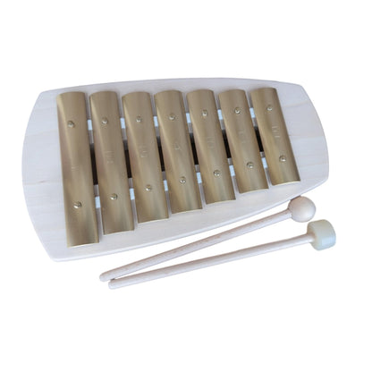 Auris Glockenspiel Pentatonic Straight 7 Tone (KAP-907) - wood, rubber Percussion Instruments for open-ended play - Title:...