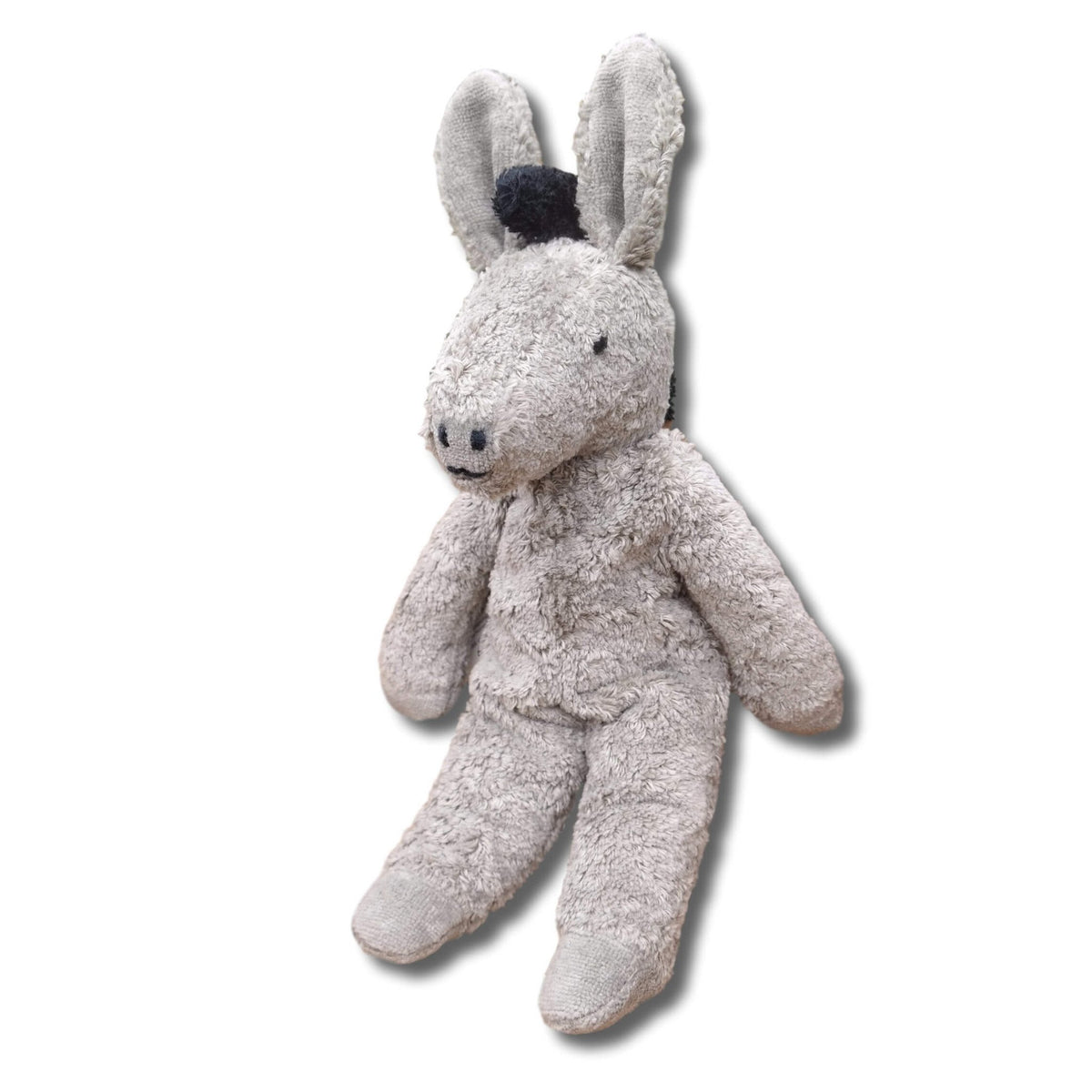 Senger Organic Cotton Donkey (Small 12") - cotton, wool, natural Stuffed Animals for open-ended play - Title: Default Title