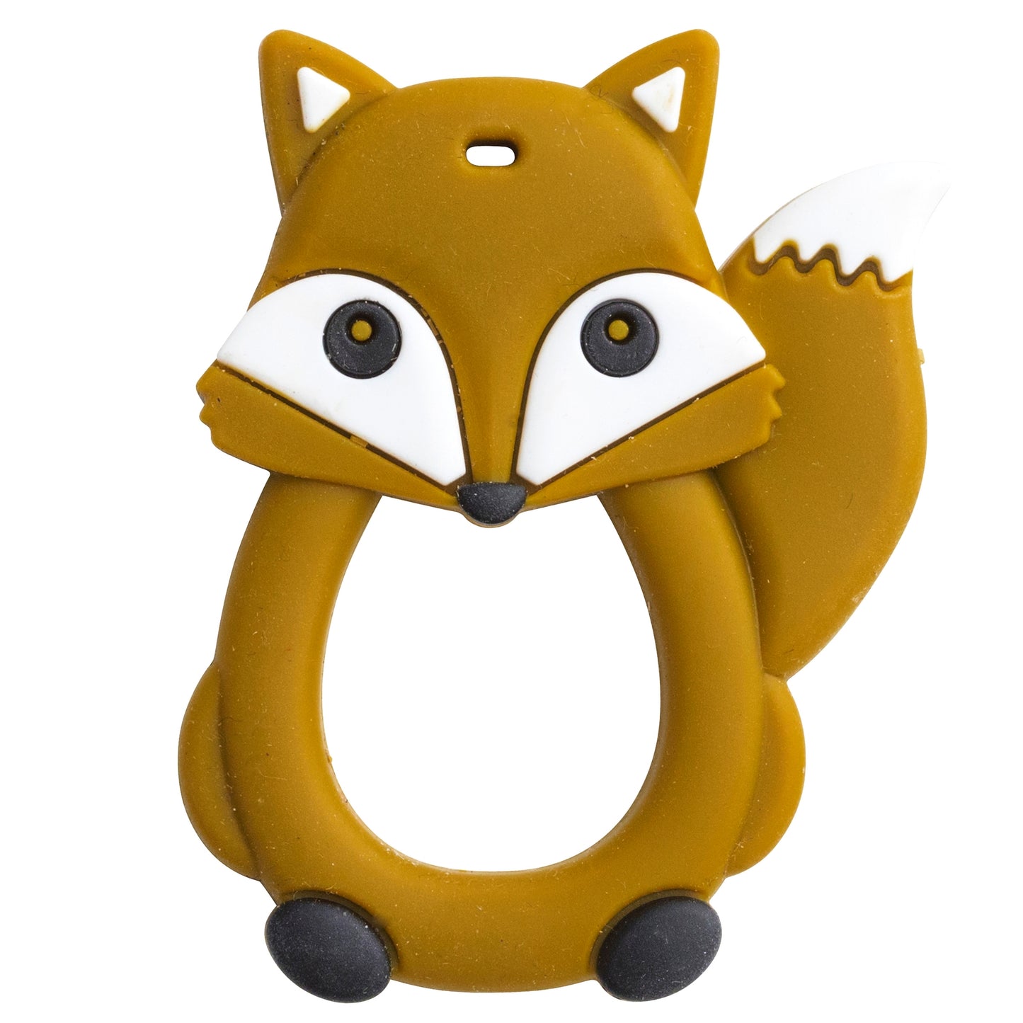 Silicone Teether - Fox Pacifiers & Teethers for open-ended play - Title: Default Title