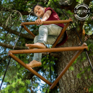 
                  
                    Large Wooden Climber/Triangular Rope Ladder by Wiwiurka
                  
                