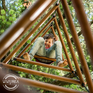 
                  
                    Large Wooden Climber/Triangular Rope Ladder by Wiwiurka
                  
                