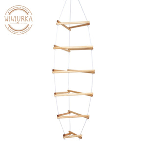 
                  
                    Large Wooden Climber/Triangular Rope Ladder by Wiwiurka
                  
                