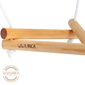 
                  
                    Large Wooden Climber/Triangular Rope Ladder by Wiwiurka
                  
                