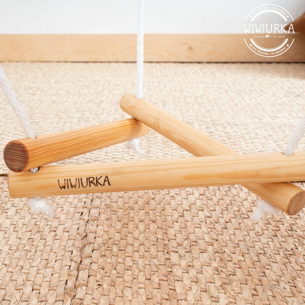 
                  
                    Large Wooden Climber/Triangular Rope Ladder by Wiwiurka
                  
                