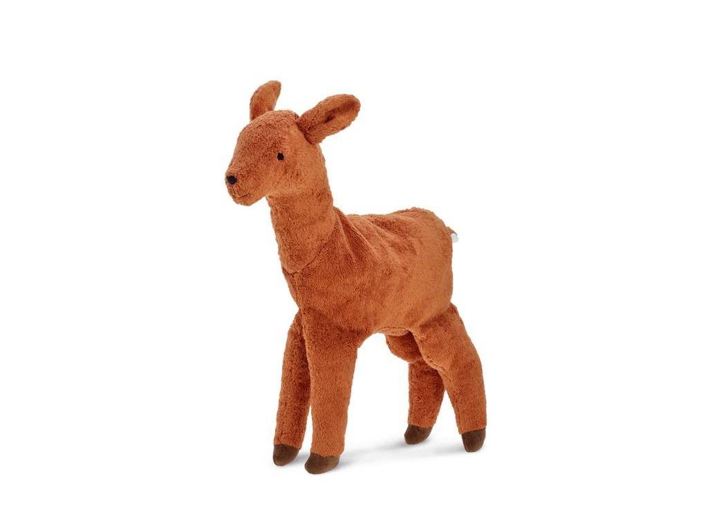 Senger Organic Cotton Cuddly Deer, Large with Spelt (20") - cotton, wool Stuffed Animals for open-ended play - Title: Defa...