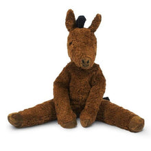 Senger Organic Cotton Brown Horse, Large 16" - cotton, wool Stuffed Animals for open-ended play - Title: Default Title