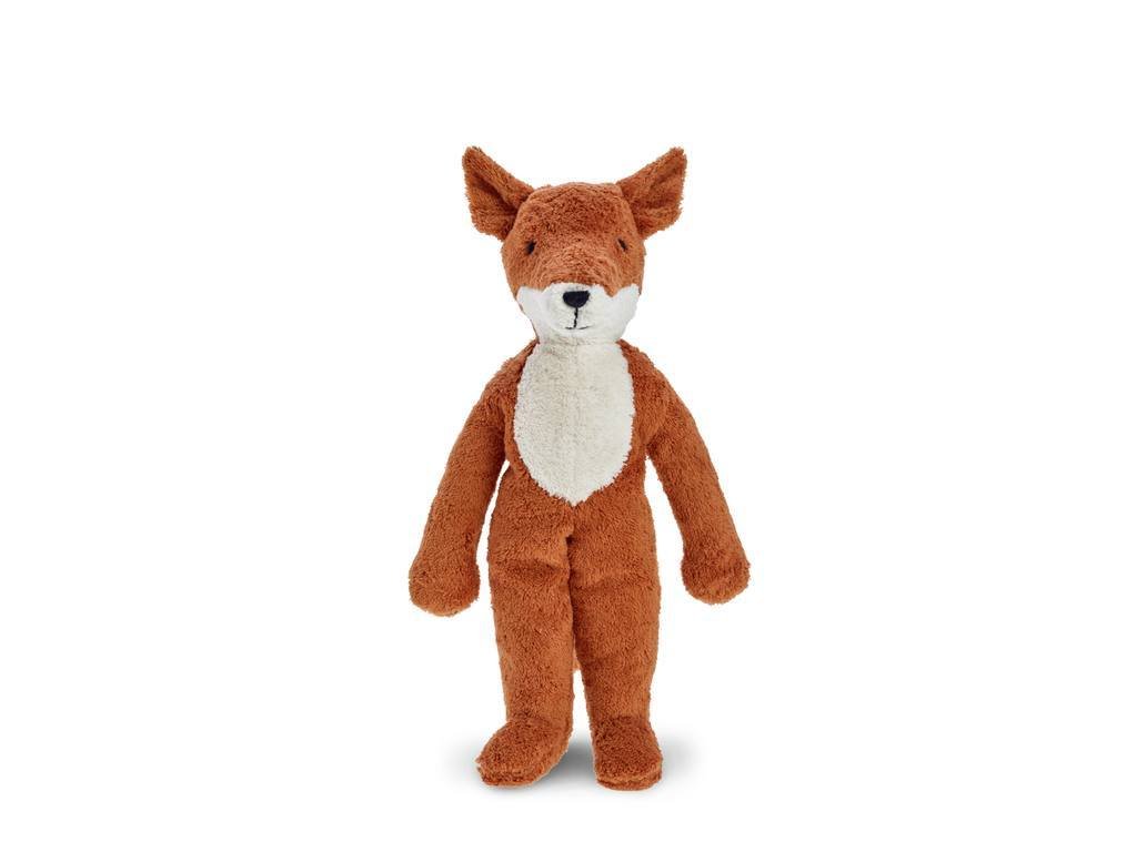 Senger Organic Cotton Floppy Fox, Large (16") - cotton, wool Stuffed Animals for open-ended play - Title: Default Title