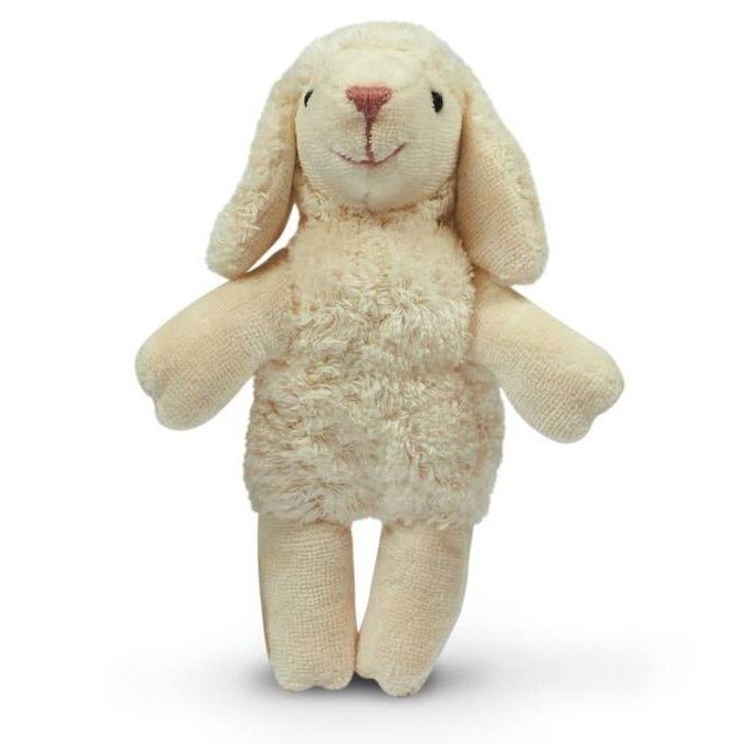 Senger Organic Cotton Baby Lamb, 8" - cotton, wool Stuffed Animals for open-ended play - Title: Default Title