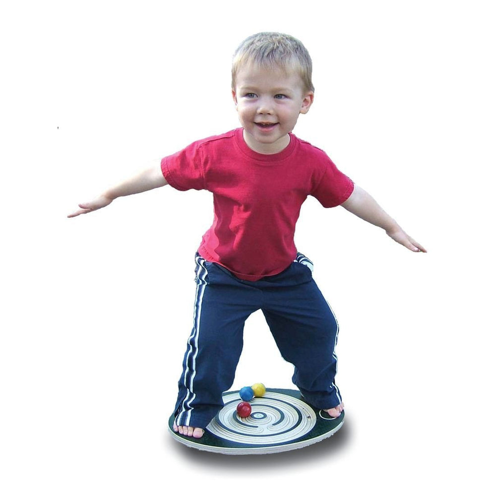 Labyrinth Balance Board, Jr. - wood Balance Boards for open-ended play - Title: Default Title