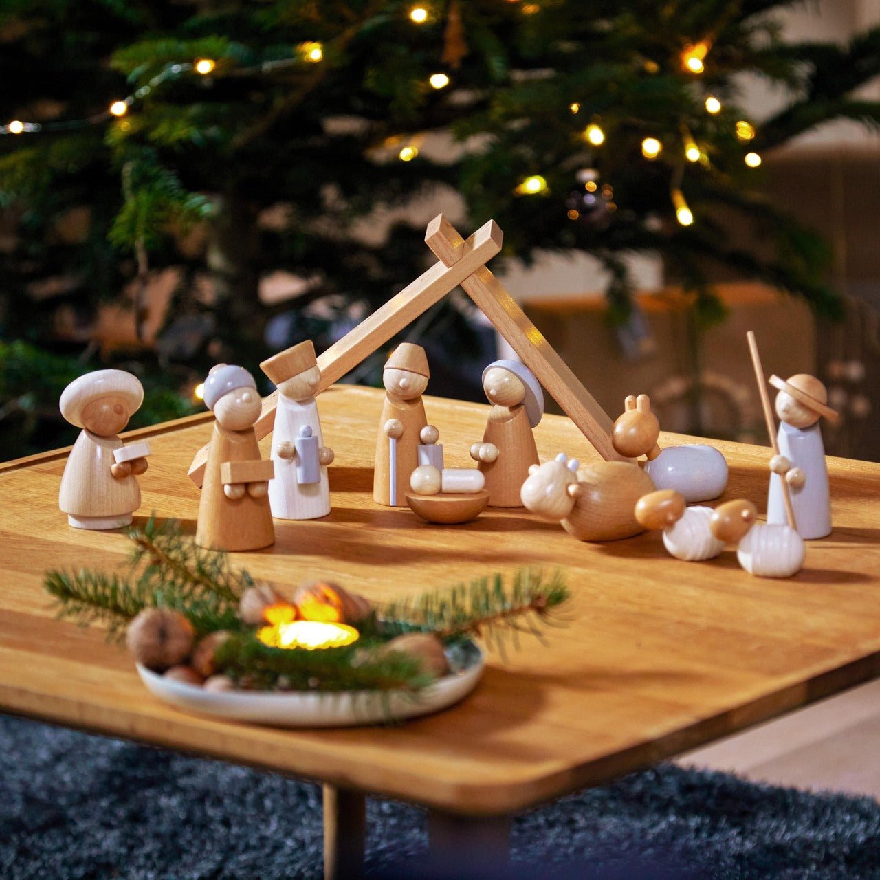 HABA Wooden Nativity Set Wooden Figures blueottertoys