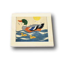 Atelier Fischer Wooden Jigsaw Puzzle - Mallard Duck (9 Pcs) - wood Jigsaw Puzzles for open-ended play - Title: Default Title