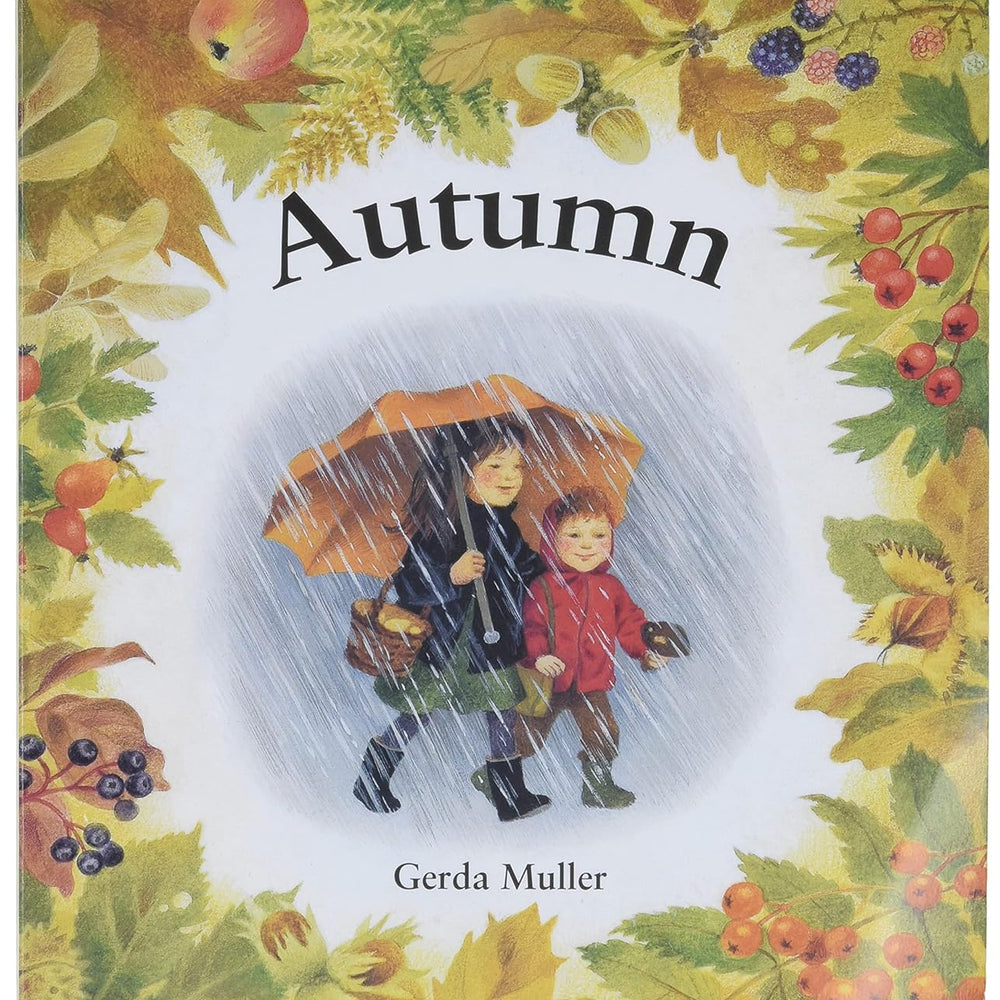 Ingram Autumn Board Book by Gerda Muller - blueottertoys-I-9780863151910