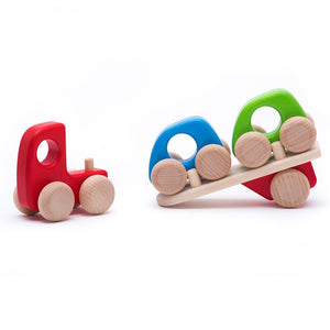 
                  
                    Wooden Car Transporter by Bajo
                  
                