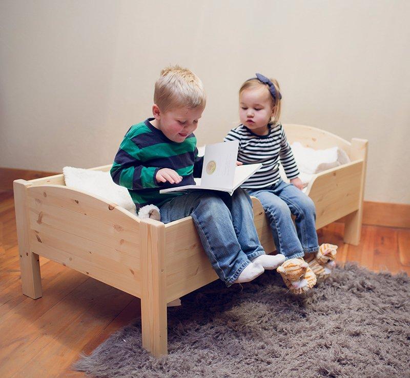 
                  
                    Traditional Wooden Toddler Bed
                  
                