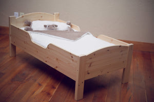 
                  
                    Traditional Wooden Toddler Bed
                  
                