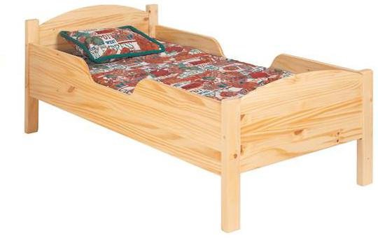 
                  
                    Traditional Wooden Toddler Bed
                  
                