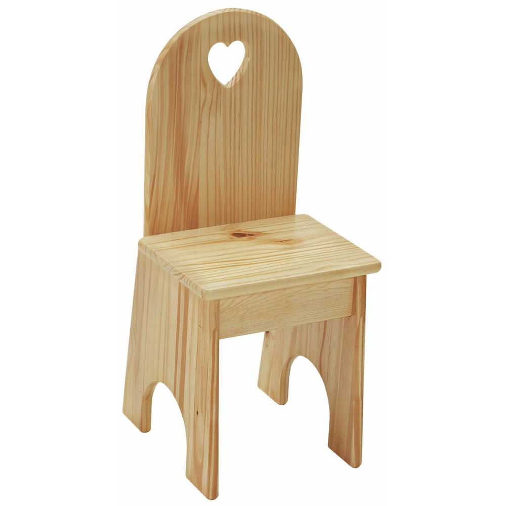 
                  
                    Wooden Chair, Solid Back
                  
                