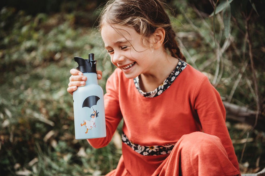 
                  
                    RättStart Children's Water Bottle -"Madicken" - blueottertoys-RS5280
                  
                