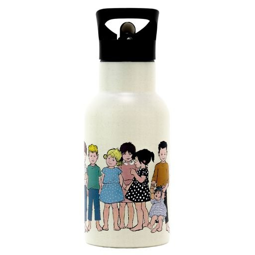 RättStart Children's Water Bottle -"The Children of Noisy Village" - blueottertoys-RS5180