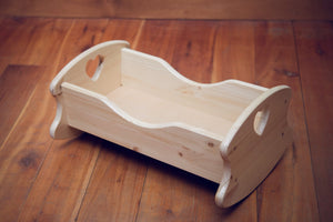 
                  
                    Wooden Doll Cradle
                  
                