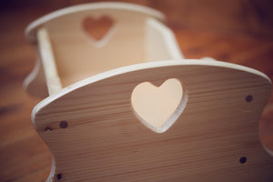 
                  
                    Wooden Doll Cradle
                  
                