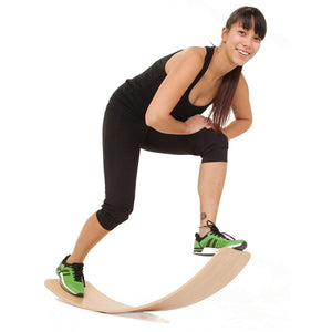 
                  
                    das.Brett Wooden Waldorf Curvy Rocker Board, Oiled Tic Toys
                  
                