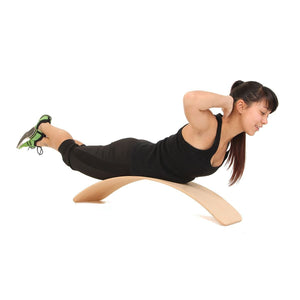 
                  
                    das.Brett Wooden Waldorf Curvy Rocker Board, Oiled Tic Toys
                  
                