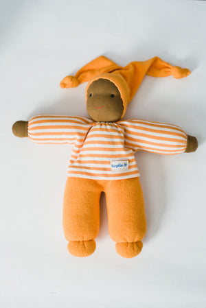 
                  
                    Keptin-Jr Organic Cotton Waldorf Tiny Doll, Orange
                  
                