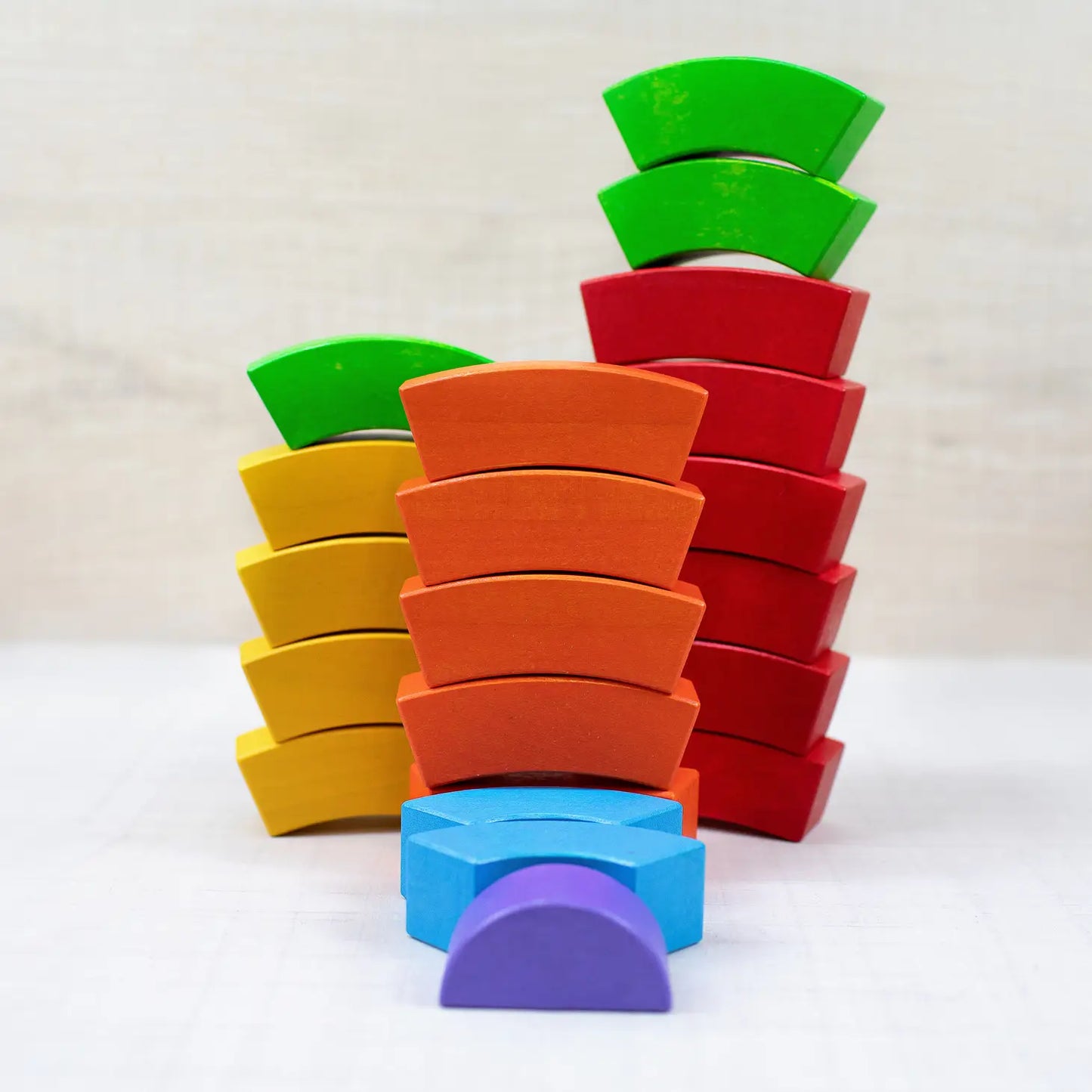 
                  
                    Bajo Wooden Rainbow Blocks by Bajo - blueottertoys-BJ78790
                  
                