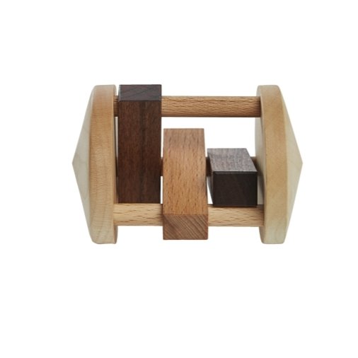 Wooden Rattle: Fieldfare - wood, beeswax Baby Toys for open-ended play - Title: Default Title