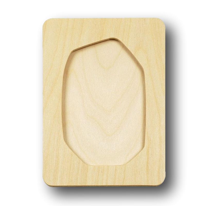 Wooden Art Frames - wood Picture Frames for open-ended play - Style: A4 Horizontal