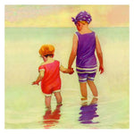 TJ Whitneys Jessie Willcox Smith Greeting Cards : Wading in the Water - blueottertoys-JWS41