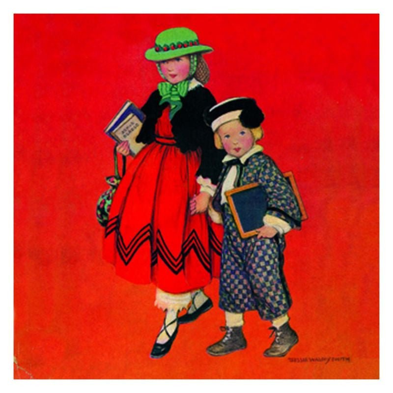 TJ Whitneys Jessie Willcox Smith Greeting Cards : Dressed for Success - blueottertoys-JWS67