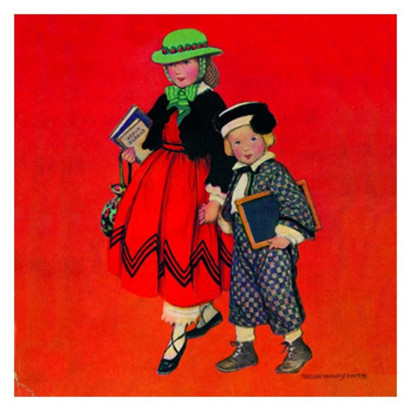 Jessie Willcox Smith Greeting Cards : Dressed for Success for open-ended play - Title: Default Title