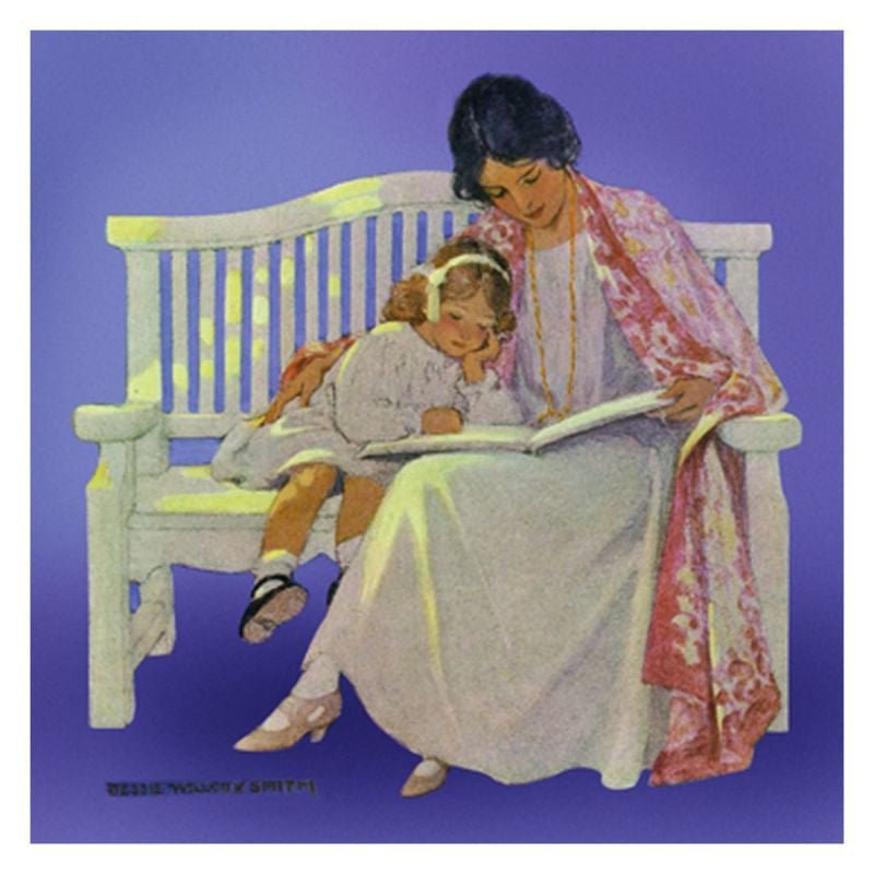 Jessie Willcox Smith Greeting Cards : Mother and Daughter for open-ended play - Title: Default Title