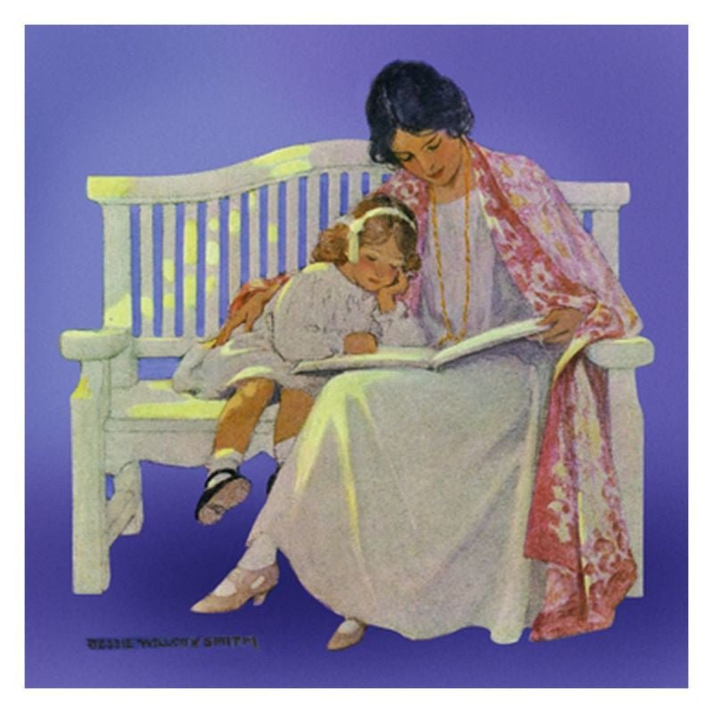 TJ Whitneys Jessie Willcox Smith Greeting Cards : Mother and Daughter - blueottertoys-JWS92