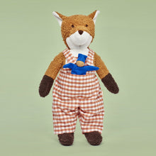 Kathe Kruse Cotton Fox "Fred", Standing (13.75") - cotton Stuffed Animals for open-ended play - Title: Default Title